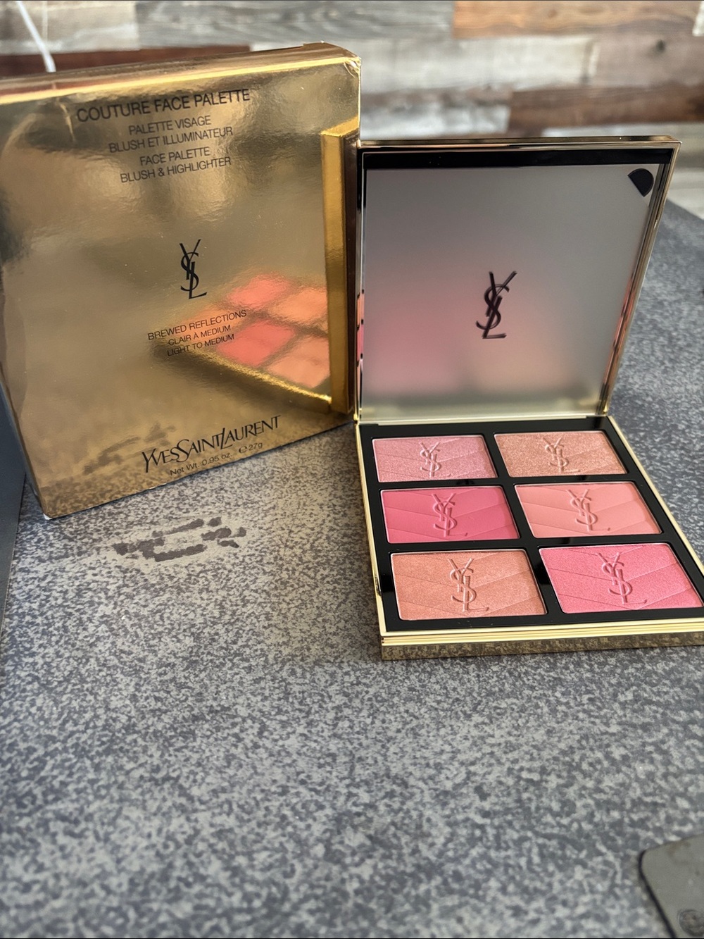 Yves Saint Laurent Pink & Peach Blush Palette